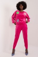 Komplet damski Model DHJ-KMPL-8655.05 Fuksja - Italy Moda