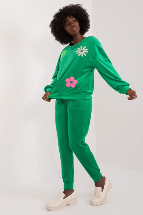 Komplet damski Model DHJ-KMPL-8655.05 Green - Italy Moda Komplet damski Model DHJ-KMPL-8655.05 Green - Italy Moda