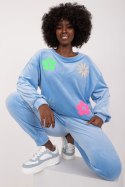 Komplet damski Model DHJ-KMPL-8655.05 Light Blue - Italy Moda
