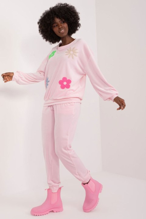 Komplet damski Model DHJ-KMPL-8655.05 Light Pink - Italy Moda Komplet damski Model DHJ-KMPL-8655.05 Light Pink - Italy Moda