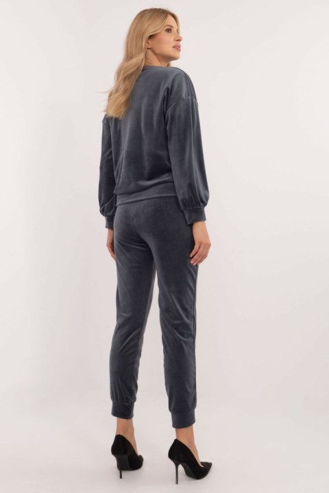 Komplet damski Model DHJ-KMPL-8655-1.67 Grafit - Italy Moda Komplet damski Model DHJ-KMPL-8655-1.67 Grafit - Italy Moda