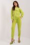Komplet damski Model DHJ-KMPL-8850.68 Limonka - Italy Moda
