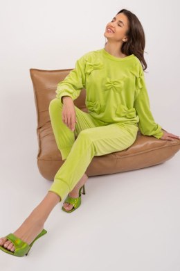 Komplet damski Model DHJ-KMPL-8850.68 Limonka - Italy Moda