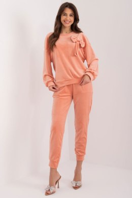 Komplet damski Model DHJ-KMPL-8870.59 Brzoskwinia - Italy Moda