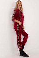 Komplet damski Model DHJ-KMPL-9137.25 Bordo - Italy Moda