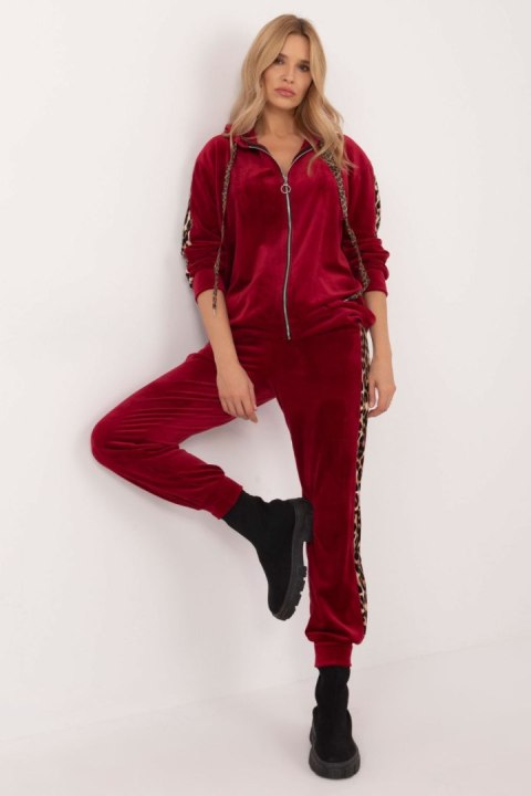Komplet damski Model DHJ-KMPL-9137.25 Bordo - Italy Moda Komplet damski Model DHJ-KMPL-9137.25 Bordo - Italy Moda