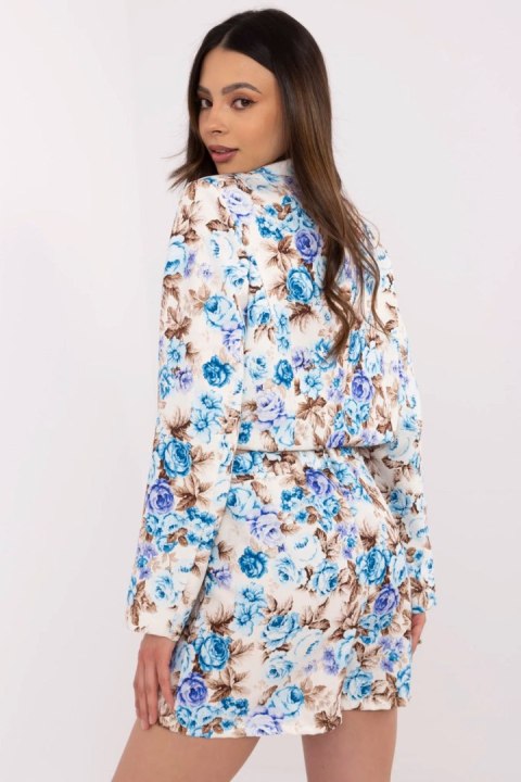Komplet damski Model DHJ-KMPL-A6091.18 Blue - Italy Moda Komplet damski Model DHJ-KMPL-A6091.18 Blue - Italy Moda