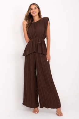 Komplet damski Model MI-KMPL-A2554.69 Dark Brown - Italy Moda