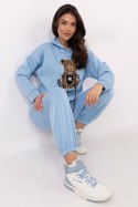 Komplet damski Model MI-KMPL-M58521.37P Light Blue - Italy Moda