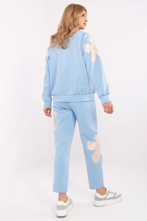 Komplet damski Model MI-KMPL-M6122.60 Light Blue - Italy Moda Komplet damski Model MI-KMPL-M6122.60 Light Blue - Italy Moda