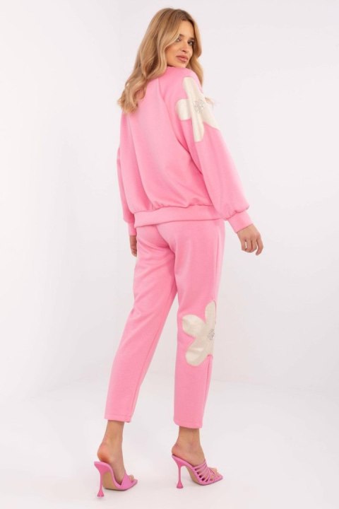 Komplet damski Model MI-KMPL-M6122.60 Pink - Italy Moda Komplet damski Model MI-KMPL-M6122.60 Pink - Italy Moda