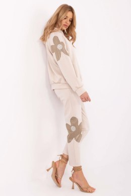 Komplet damski Model MI-KMPL-M6124.61P Beige - Italy Moda