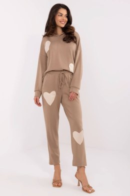 Komplet damski Model MI-KMPL-M61431.68P Dark Beige - Italy Moda