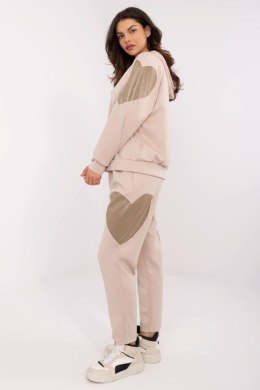 Komplet damski Model MI-KMPL-M6156.98 Dark Beige - Italy Moda
