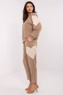 Komplet damski Model MI-KMPL-M6156.98 Light Brown - Italy Moda