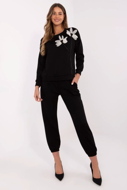 Komplet damski Model MI-KMPL-M6162.30 Black - Italy Moda Komplet damski Model MI-KMPL-M6162.30 Black - Italy Moda