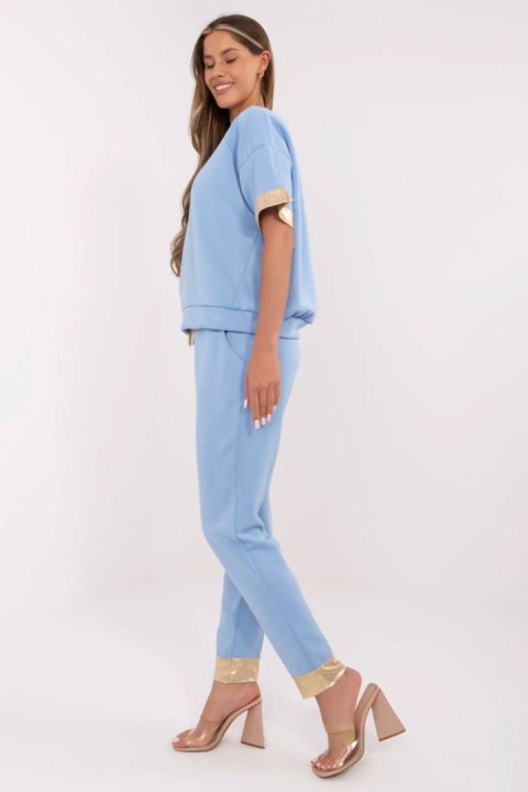Komplet damski Model MI-KMPL-M61941.96 Blue - Italy Moda Komplet damski Model MI-KMPL-M61941.96 Blue - Italy Moda