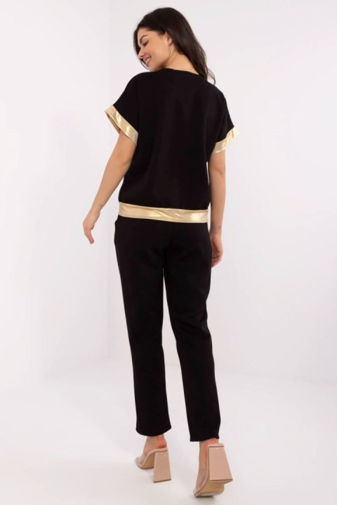 Komplet damski Model MI-KMPL-M6196.28 Black - Italy Moda Komplet damski Model MI-KMPL-M6196.28 Black - Italy Moda