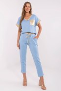Komplet damski Model MI-KMPL-M6196.28 Blue - Italy Moda