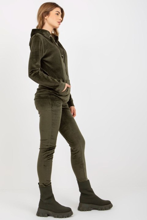 Komplet damski Model RV-KMPL-6087-2.31X Khaki - Relevance Komplet damski Model RV-KMPL-6087-2.31X Khaki - Relevance