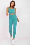Legginsy damskie Model AP-LG-A-002 Turkus - BFG