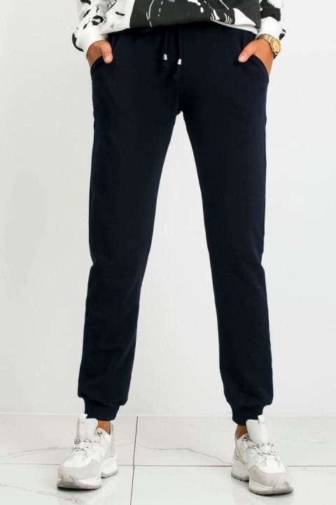 Spodnie damskie dresowe Model RV-DR-5040.00X Navy - BFG Spodnie damskie dresowe Model RV-DR-5040.00X Navy - BFG