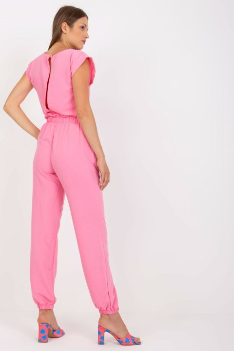 Komplet damski Model CA-KMPL-6303.09X Pink - Rue Paris Komplet damski Model CA-KMPL-6303.09X Pink - Rue Paris