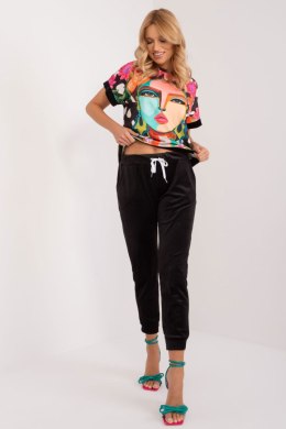 Komplet damski Model DHJ-KMPL-8899-2.53 Black - Rue Paris