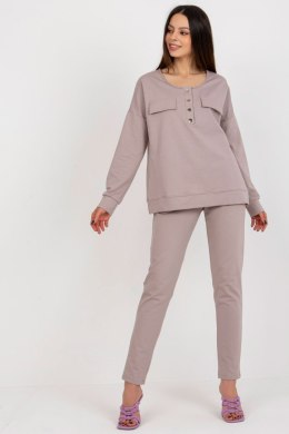 Komplet damski Model LK-KMPL-509315.06 Dark Beige - Lakerta
