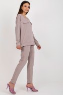 Komplet damski Model LK-KMPL-509315.06 Dark Beige - Lakerta