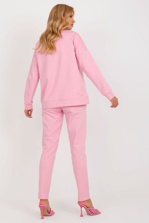 Komplet damski Model LK-KMPL-509315.06 Pink - Lakerta Komplet damski Model LK-KMPL-509315.06 Pink - Lakerta