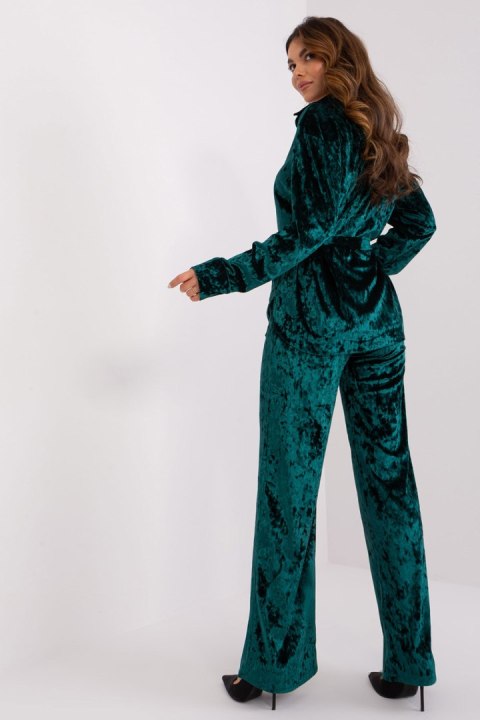 Komplet damski Model LK-KMPL-509427.43 Dark Green - Lakerta Komplet damski Model LK-KMPL-509427.43 Dark Green - Lakerta