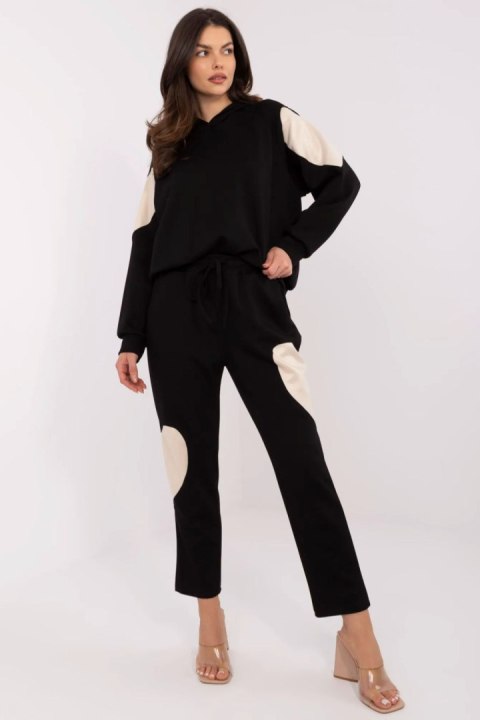 Komplet damski Model MI-KMPL-M6156.98 Black - Italy Moda Komplet damski Model MI-KMPL-M6156.98 Black - Italy Moda