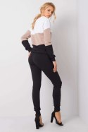 Komplet damski Model RV-KMPL-5971.05 Black/Beige - Rue Paris