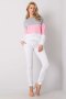 Komplet damski Model RV-KMPL-5971.05 Grey/Pink - Rue Paris