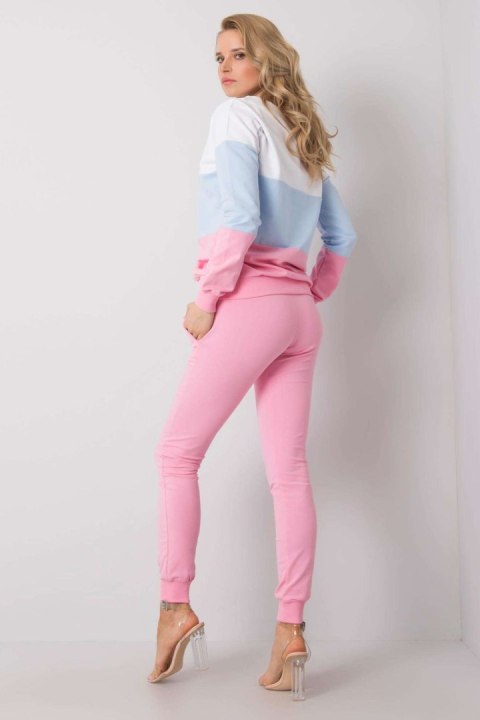 Komplet damski Model RV-KMPL-5971.05 Pink - Rue Paris Komplet damski Model RV-KMPL-5971.05 Pink - Rue Paris
