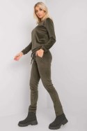 Komplet damski Model RV-KMPL-6083.05 Khaki - Rue Paris