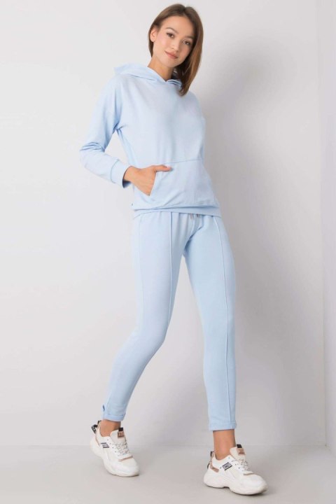 Komplet damski Model RV-KMPL-6707.85 Light Blue - Rue Paris Komplet damski Model RV-KMPL-6707.85 Light Blue - Rue Paris