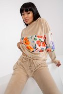 Komplet damski Model RV-KMPL-8172.44P Beige - Rue Paris