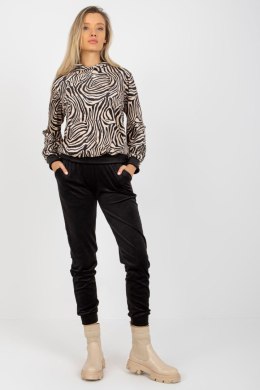 Komplet damski Model WN-KMPL-2410.01P Black/Beige - Rue Paris