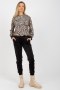 Komplet damski Model WN-KMPL-2410.01P Black/Beige - Rue Paris