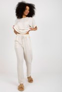 Komplet damski Model WN-KMPL-VE41/42.05 Light Beige - Rue Paris