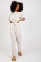 Komplet damski Model WN-KMPL-VE41/42.05 Light Beige - Rue Paris