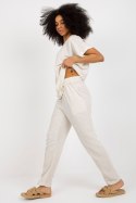 Komplet damski Model WN-KMPL-VE41/42.05 Light Beige - Rue Paris