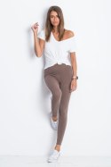 Legginsy damskie Model RV-LG-4954.26 Brown - BFG