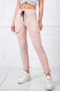 Spodnie damskie dresowe  Model RV-DR-5424.08X Light Pink - BFG