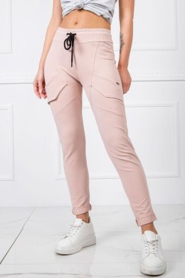 Spodnie damskie dresowe  Model RV-DR-5424.08X Light Pink - BFG