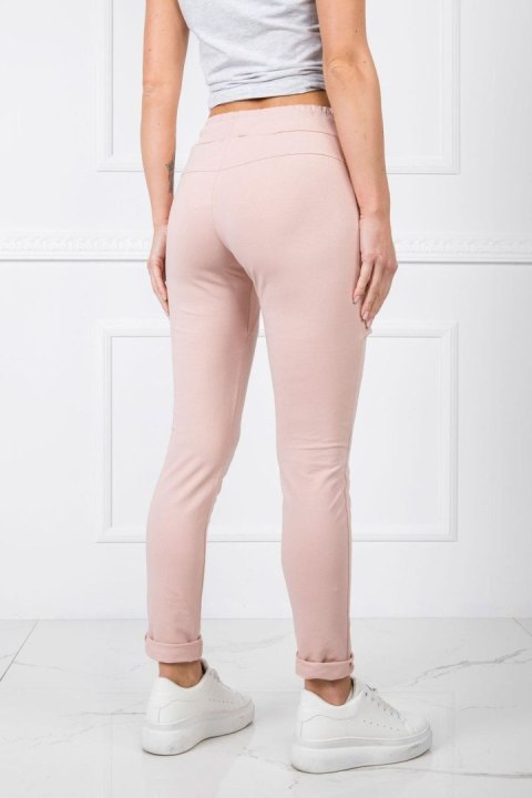 Spodnie damskie dresowe Model RV-DR-5424.08X Light Pink - BFG Spodnie damskie dresowe Model RV-DR-5424.08X Light Pink - BFG