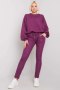 Komplet damski Model RV-KMPL-7448.28 Dark Violet - BFG