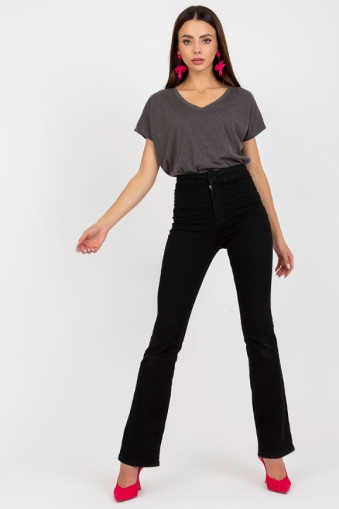 T-shirt Damski Model B-014.86 Dark Grey - BFG T-shirt Damski Model B-014.86 Dark Grey - BFG